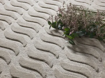 Mimic matta - Linen, 170x240 cm - Kateha