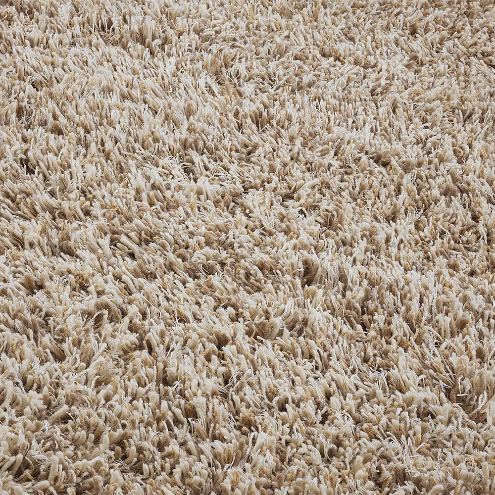 Shaggy matta, White/beige, 170x240 cm Kateha