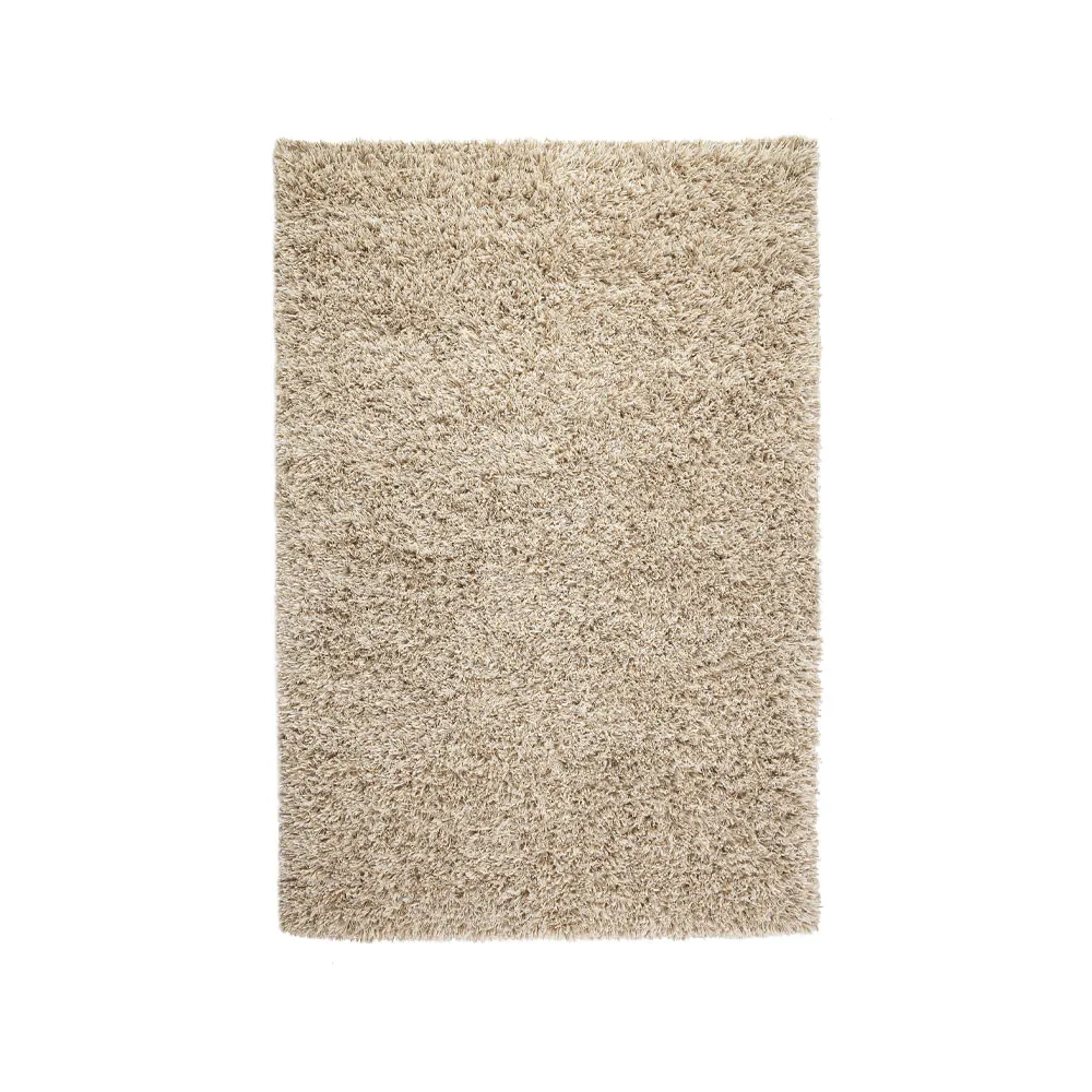 Shaggy matta, White/beige, 170x240 cm Kateha