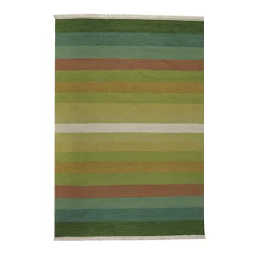 Tofta wave matta 170 x 240 cm - Green - Kateha