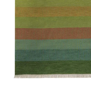 Tofta wave matta 170 x 240 cm - Green - Kateha
