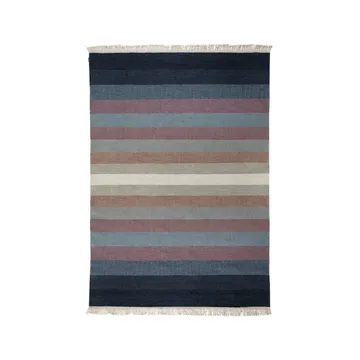 Tofta Wave Matta - Blue, 200x300 cm - Kateha