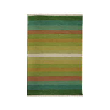 Tofta Wave Matta - green, 200x300 cm - Kateha