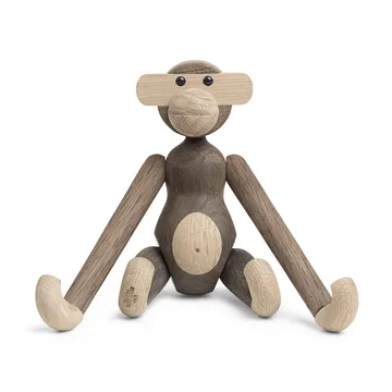 Kay Bojesen apa liten - Ek-rökt ek, 20 cm - Kay Bojesen Denmark