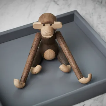 Kay Bojesen apa liten - Ek-rökt ek, 20 cm - Kay Bojesen Denmark