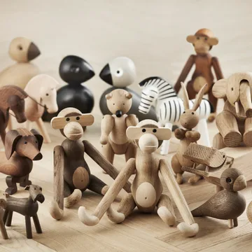 Kay Bojesen apa liten - Obehandlad ek-lönn, 20 cm - Kay Bojesen Denmark