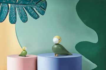 Liv & Lykke lovebirds 1 set - Grön - Kay Bojesen Denmark