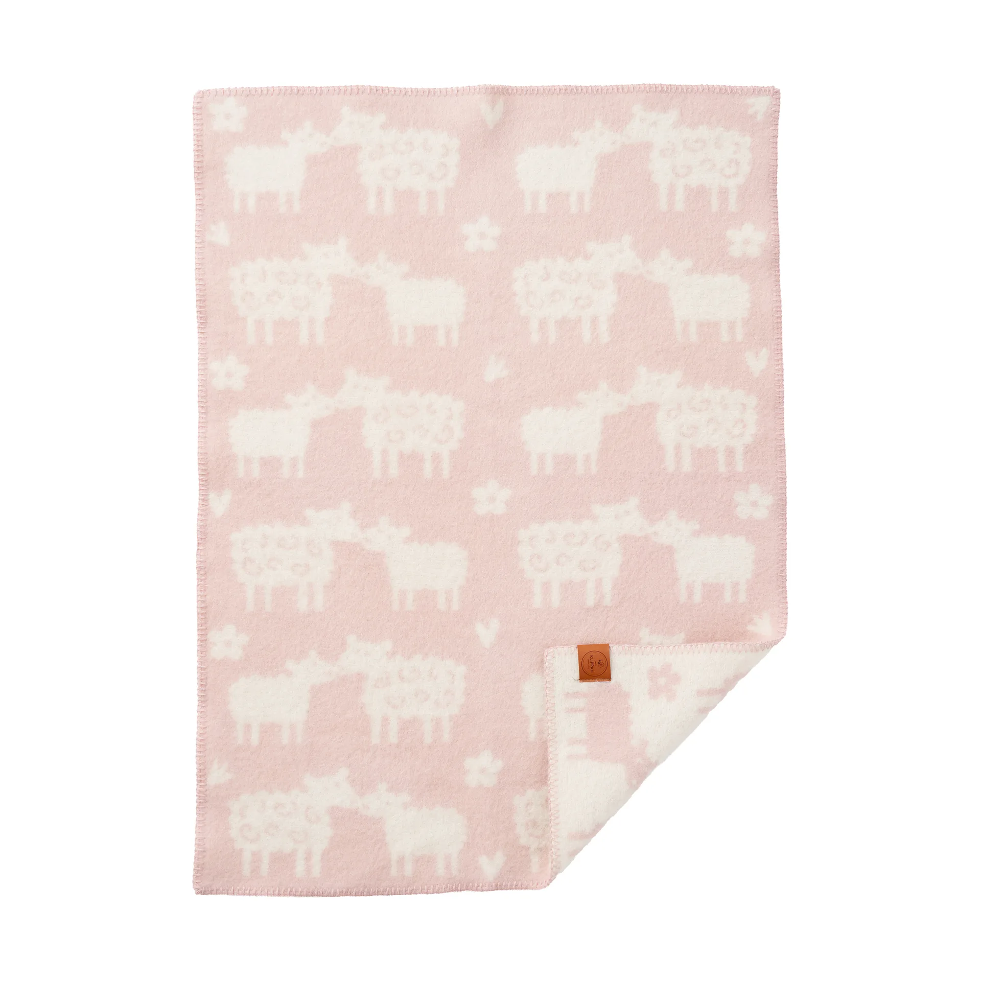 Bää barnfilt ull, Soft pink, 65x90 cm Klippan Yllefabrik