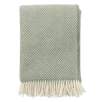 Preppy pläd - Dusty green - Klippan Yllefabrik