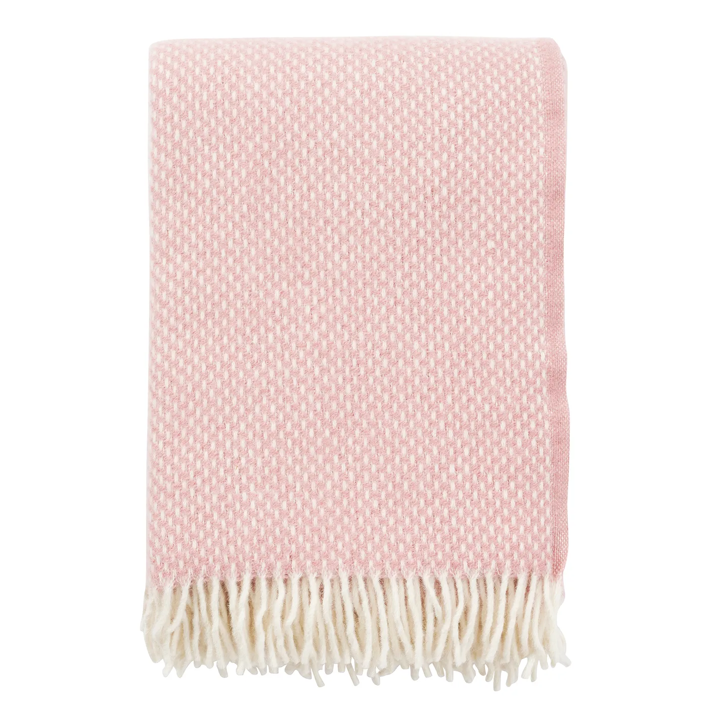 Preppy pläd, Misty rose Klippan Yllefabrik