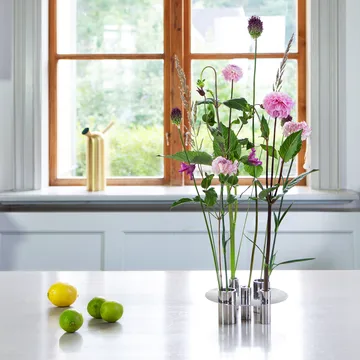Awa ljusstake - Nickel - KLONG