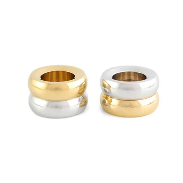 Marriage Duo ljusstake 2 delar - Mässing-silver - KLONG