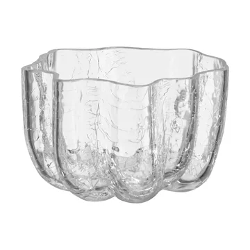 Crackle ljuslykta 5,8 cm - Klar - Kosta Boda