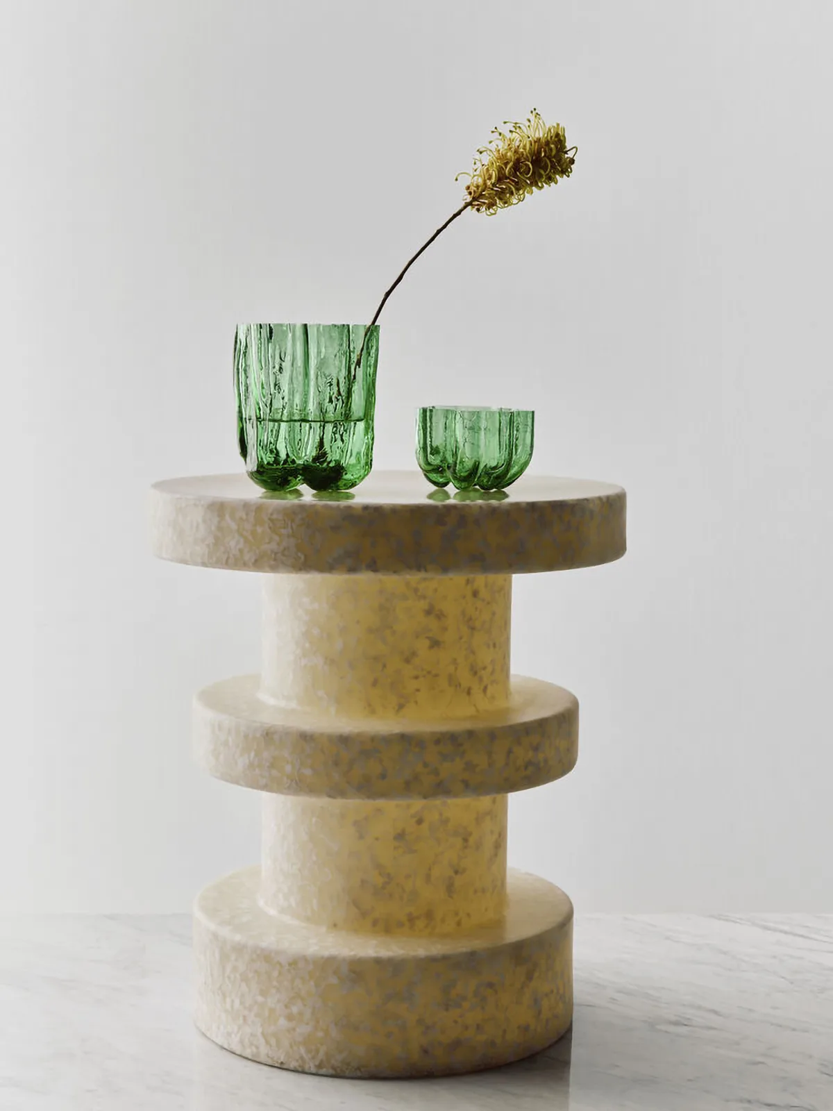 Crackle vase 12,1 cm, Mörkgrön Kosta Boda