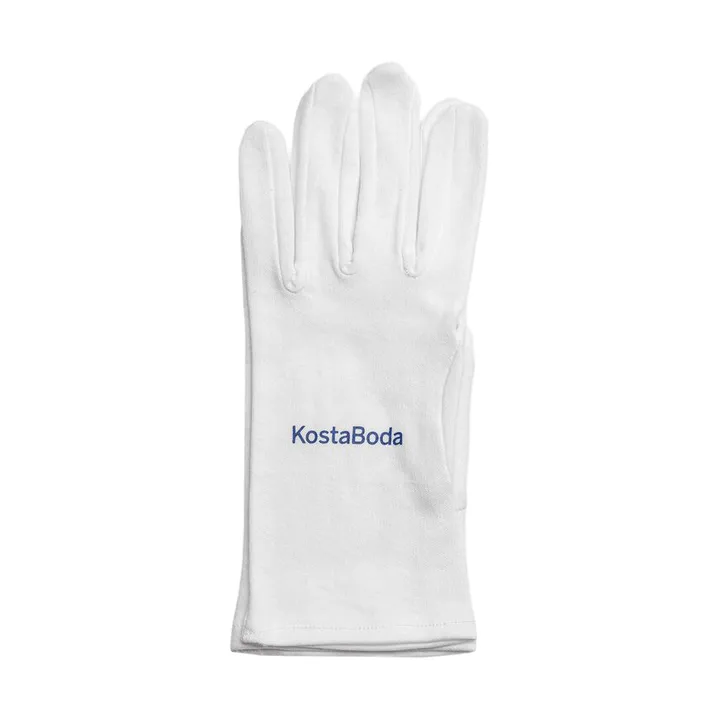 Kosta Boda glass care handske - Vit, large - Kosta Boda