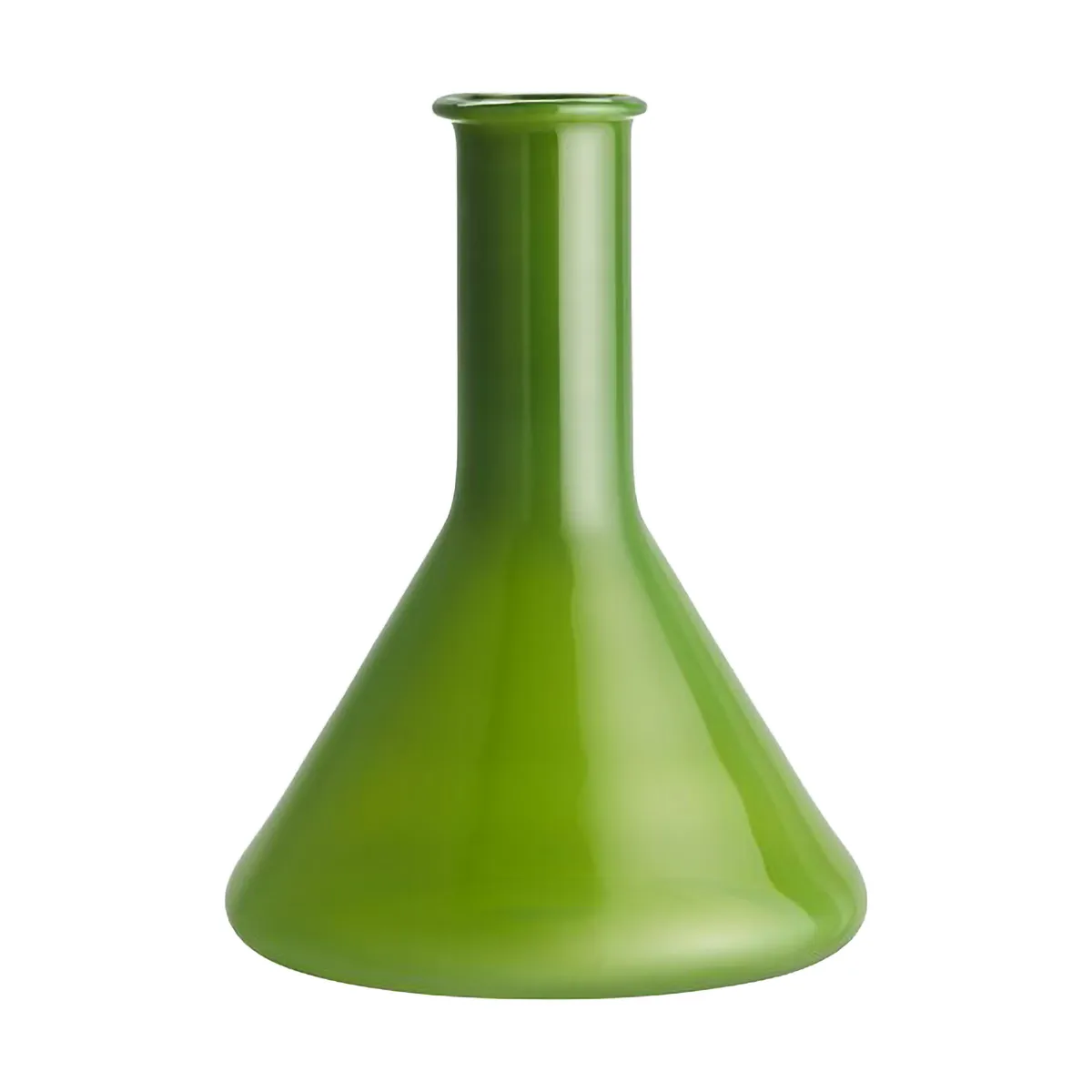 Lab mätglas vas 18,5 cm, Grön Kosta Boda
