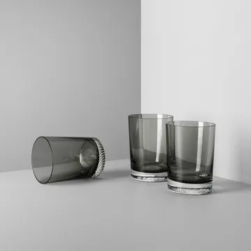 Limelight dricksglas 22 cl 2-pack - Grå - Kosta Boda