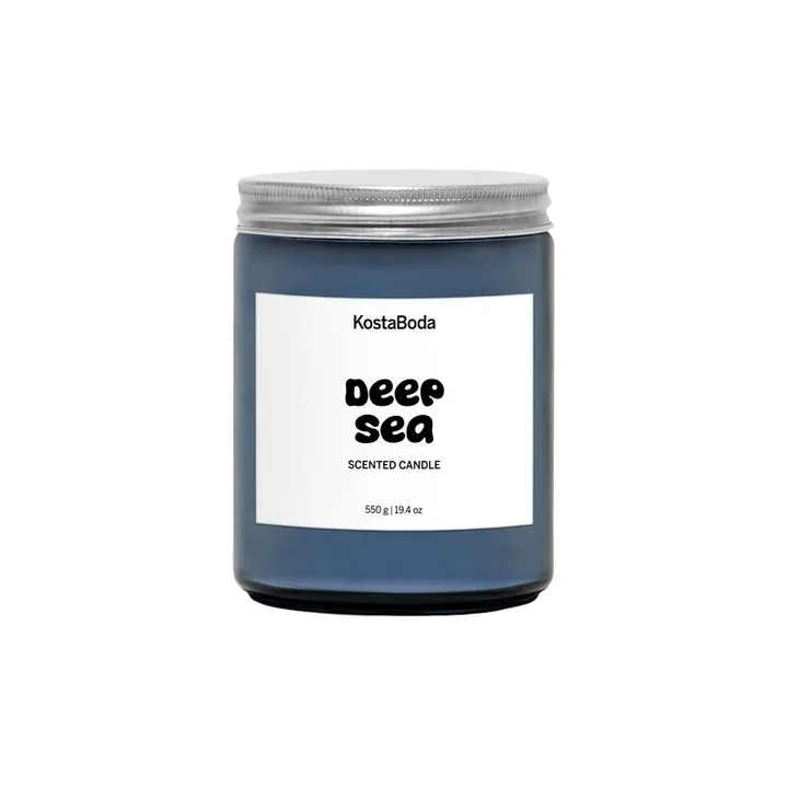Mind doftljus - Deep Sea, 550 g - Kosta Boda