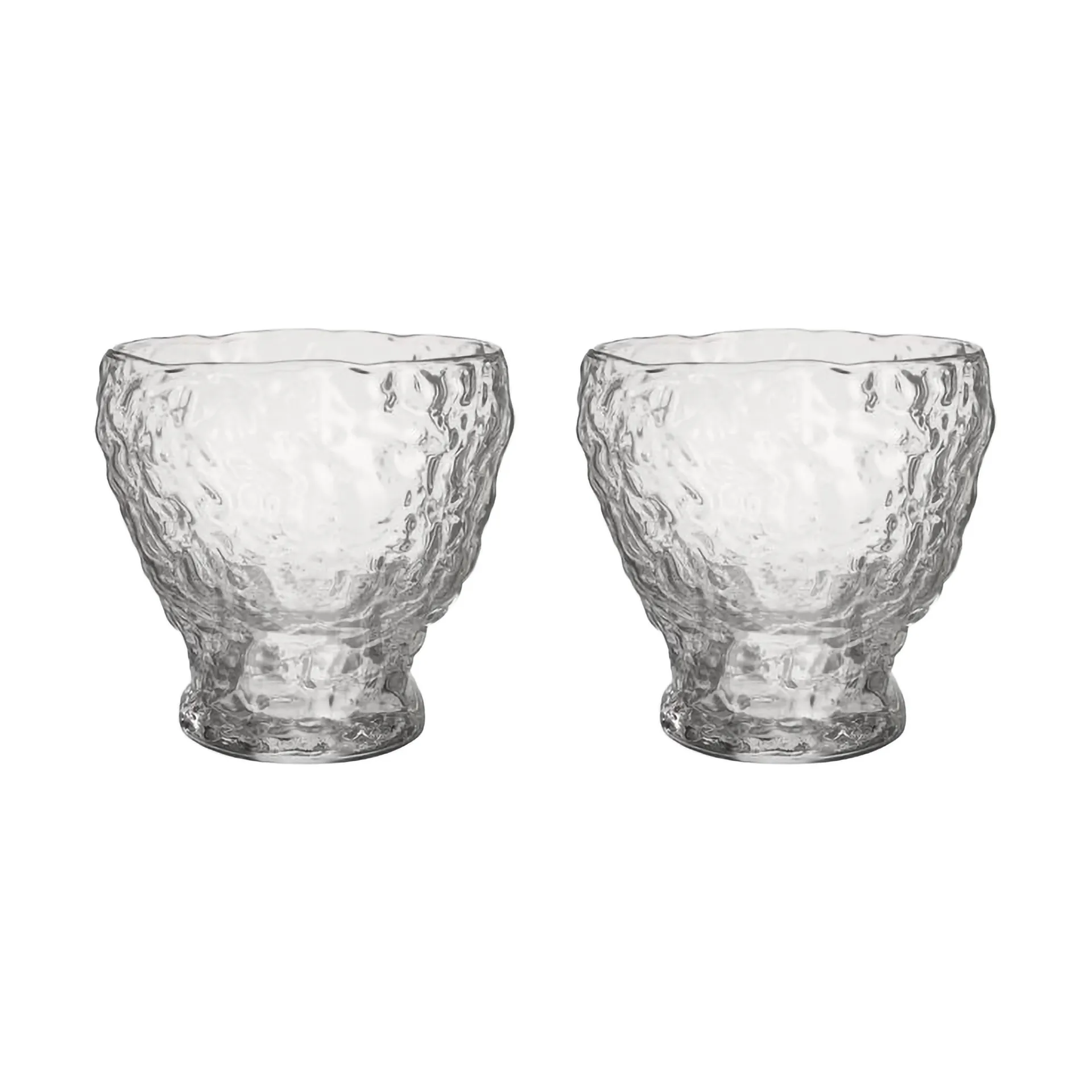 Moss tumbler glas 33 cl 2-pack, Klar Kosta Boda
