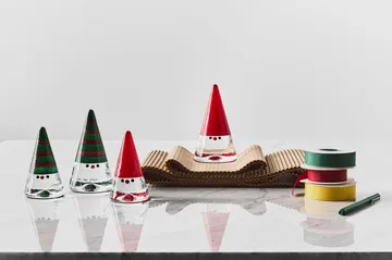 Noel tomte - Grön, 11,5 cm - Kosta Boda