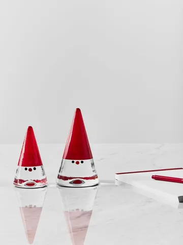 Noel tomte - Röd, 11,5 cm - Kosta Boda