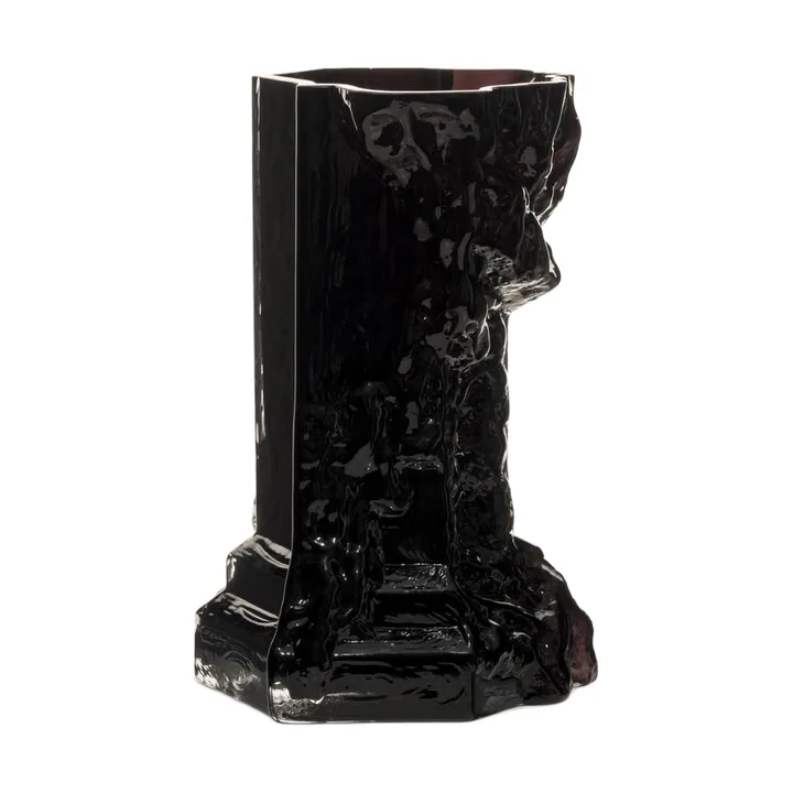 Rocky Baroque vas 25 cm - Nattsvart - Kosta Boda