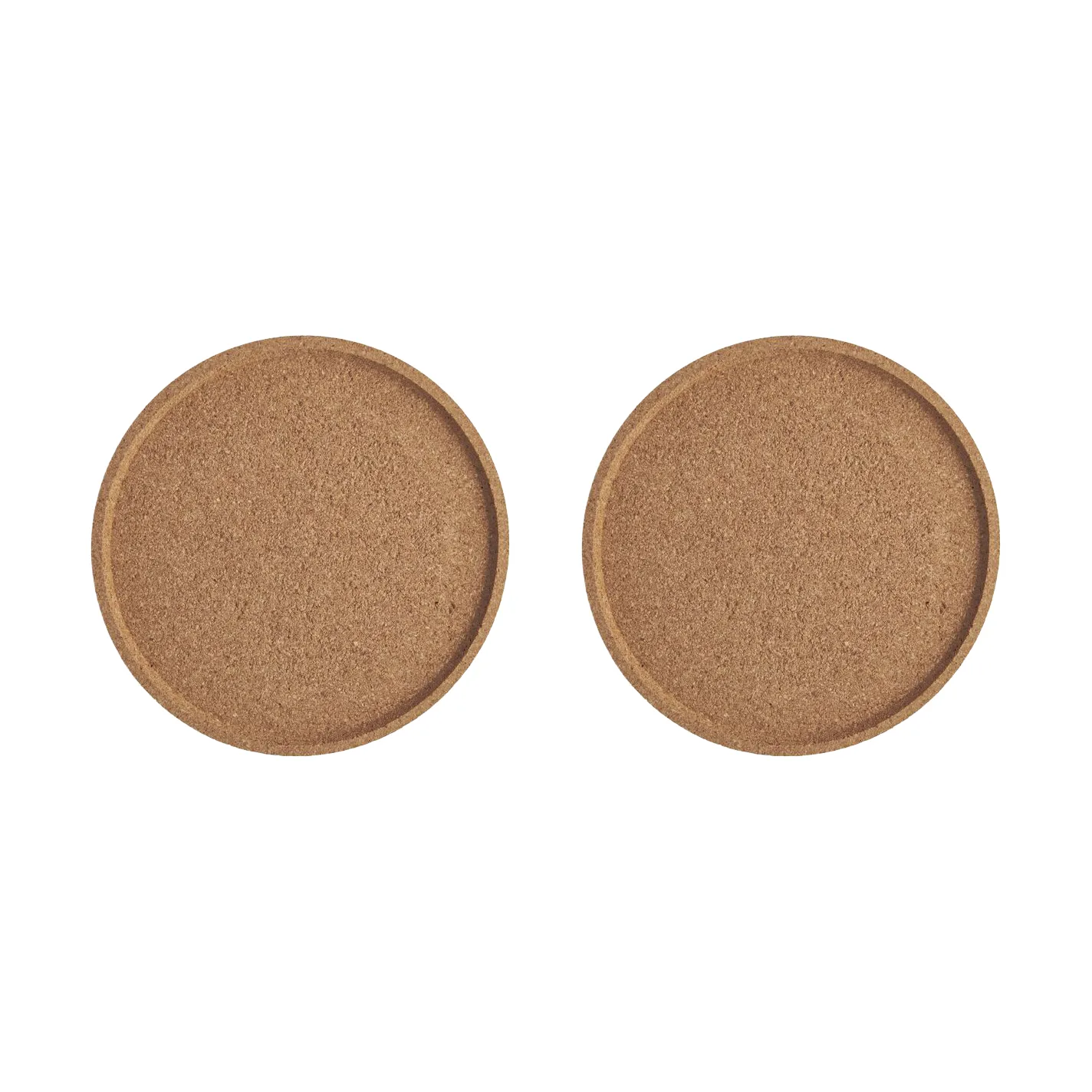 Viva korkunderlägg Ø16,8 cm 2-pack, Brun Kosta Boda