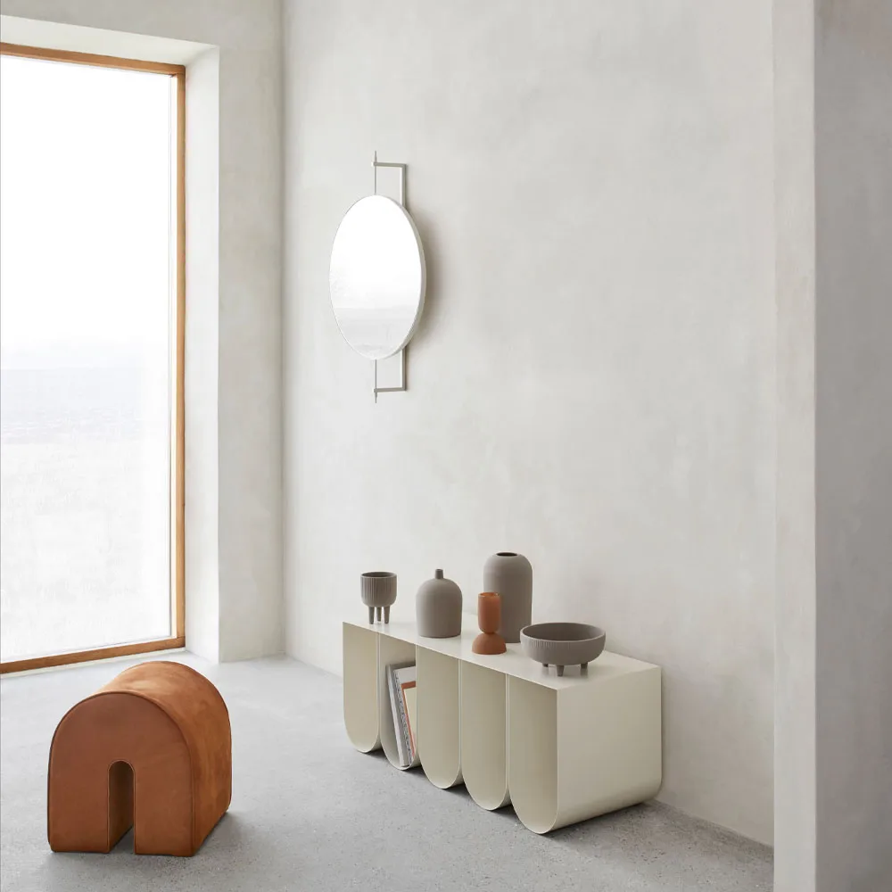 Rotating spegel, black, full size Kristina Dam Studio