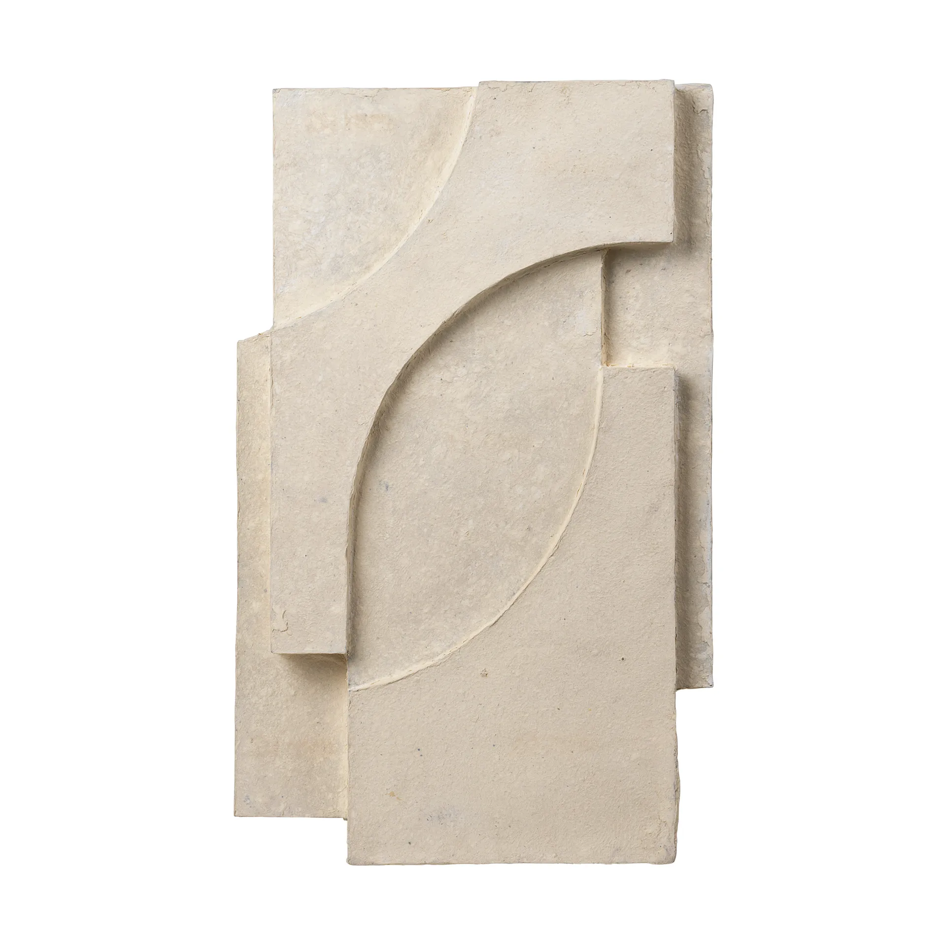 Serif Relief väggdekoration M, Off white Kristina Dam Studio
