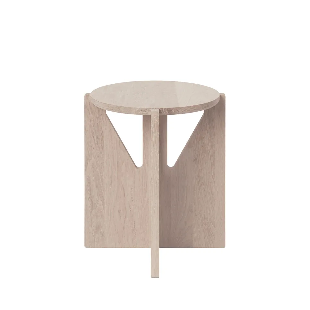 Stool rund pall, Oak, Ø36x42 cm Kristina Dam Studio