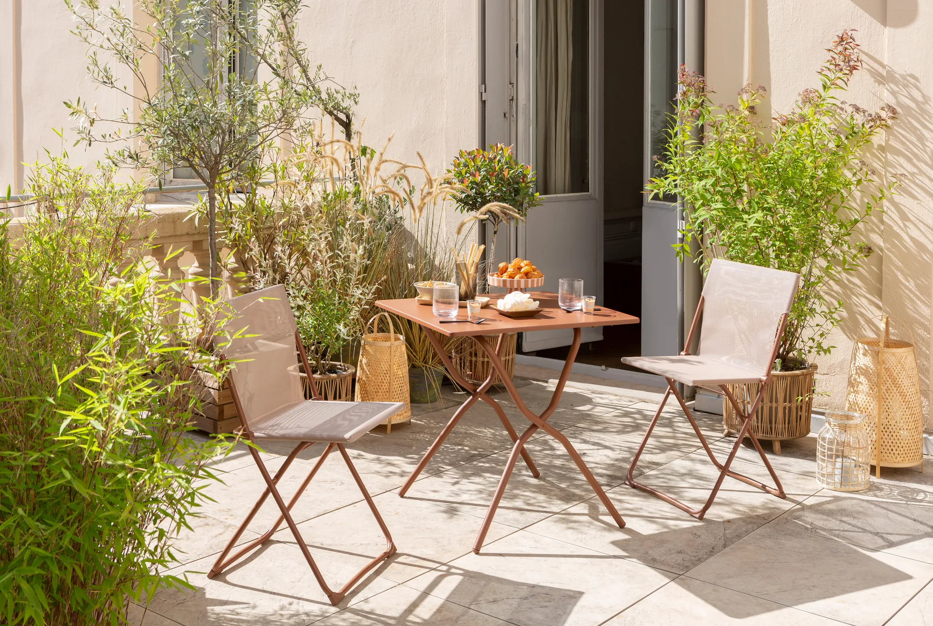 Balcony stol, Canyon/Terracotta Lafuma