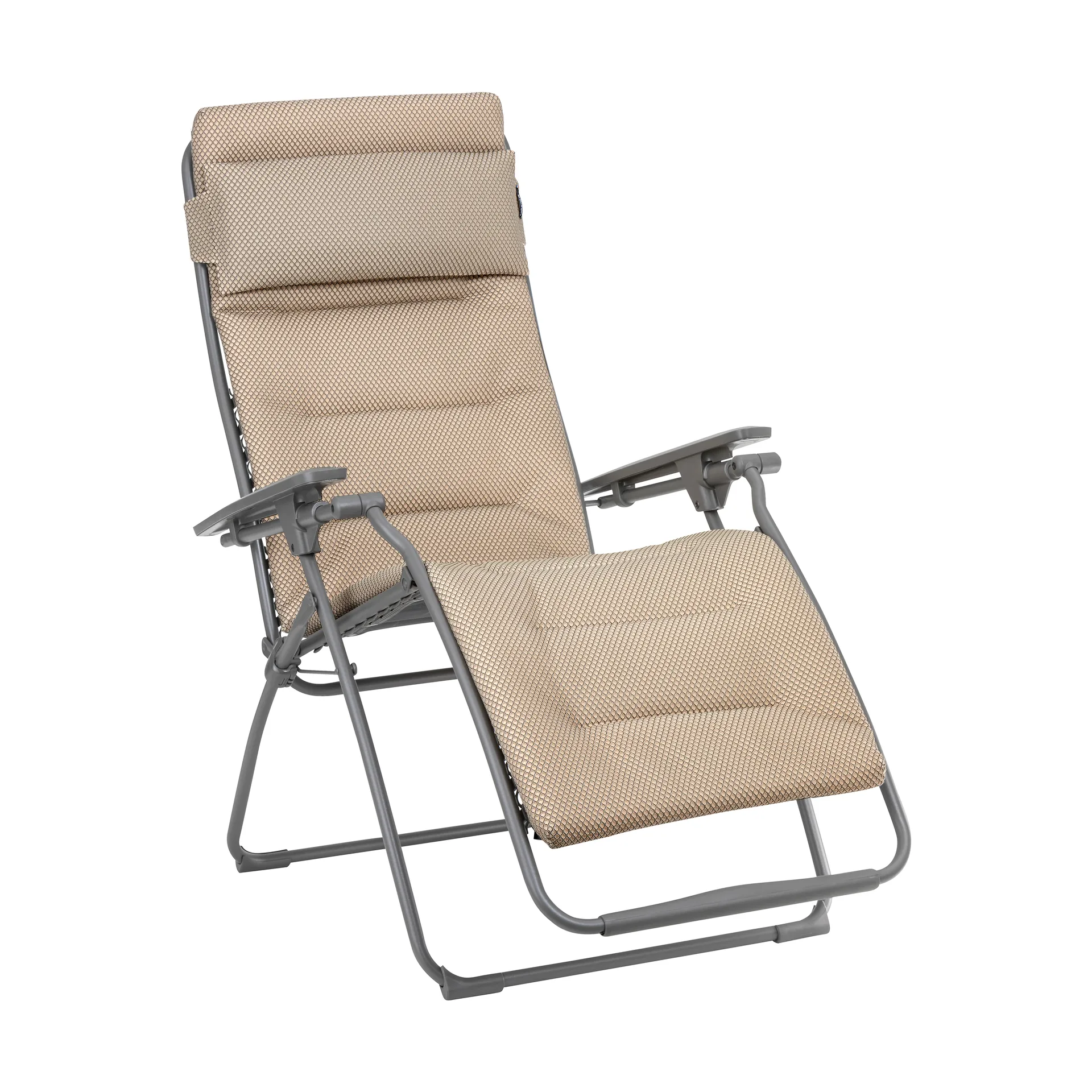 Relax 803 BeComfort solstol, Moka (beige) Lafuma