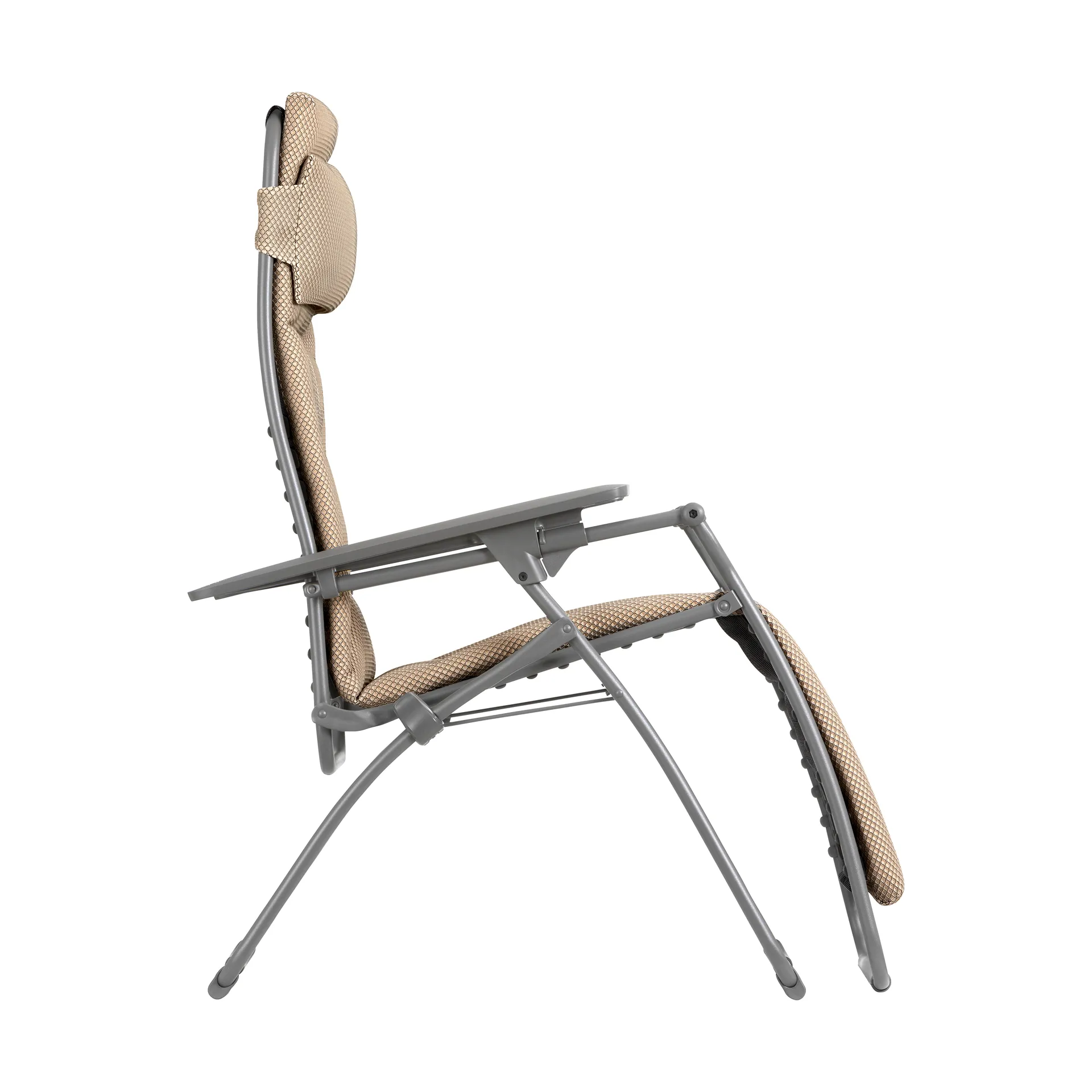 Relax 803 BeComfort solstol, Moka (beige) Lafuma