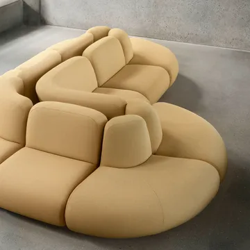 BAU soffa 3-sits, Barnum pine - Lammhults