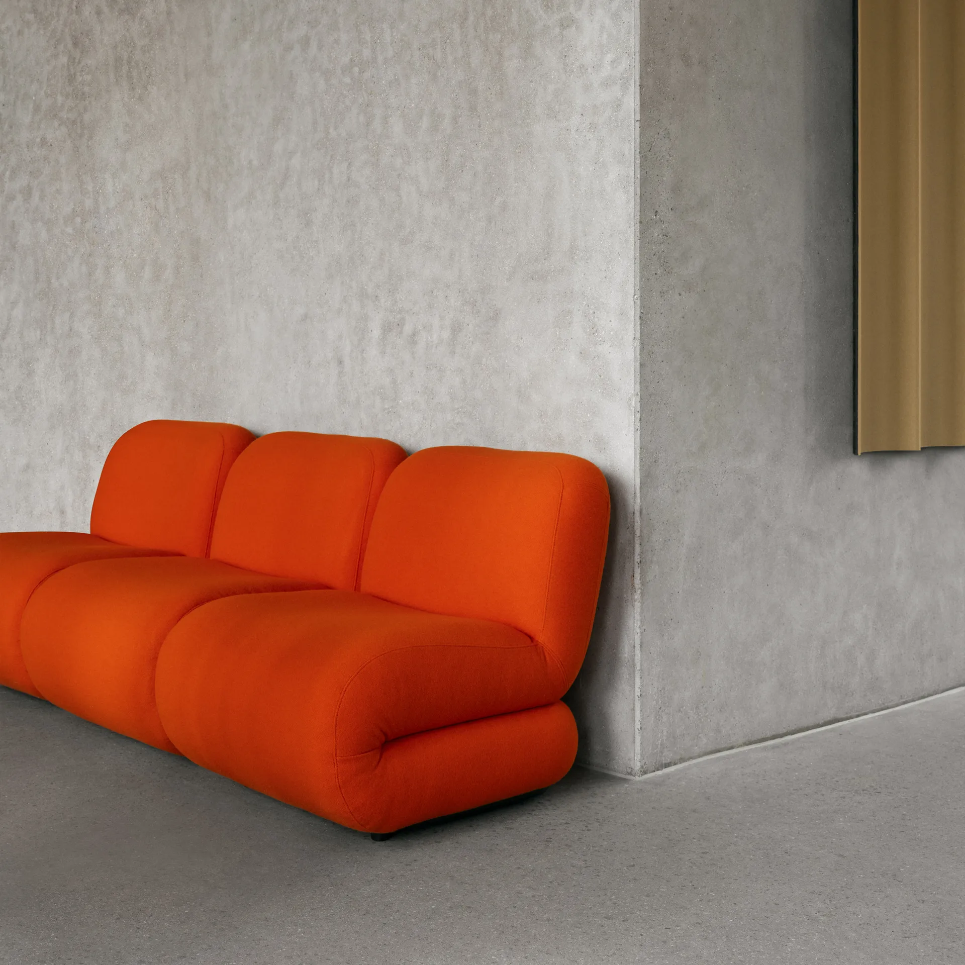 BAU soffa 3-sits, Megan sand Lammhults