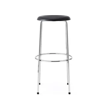 Taburett barpall - Svart-krom, 78 cm - Lammhults