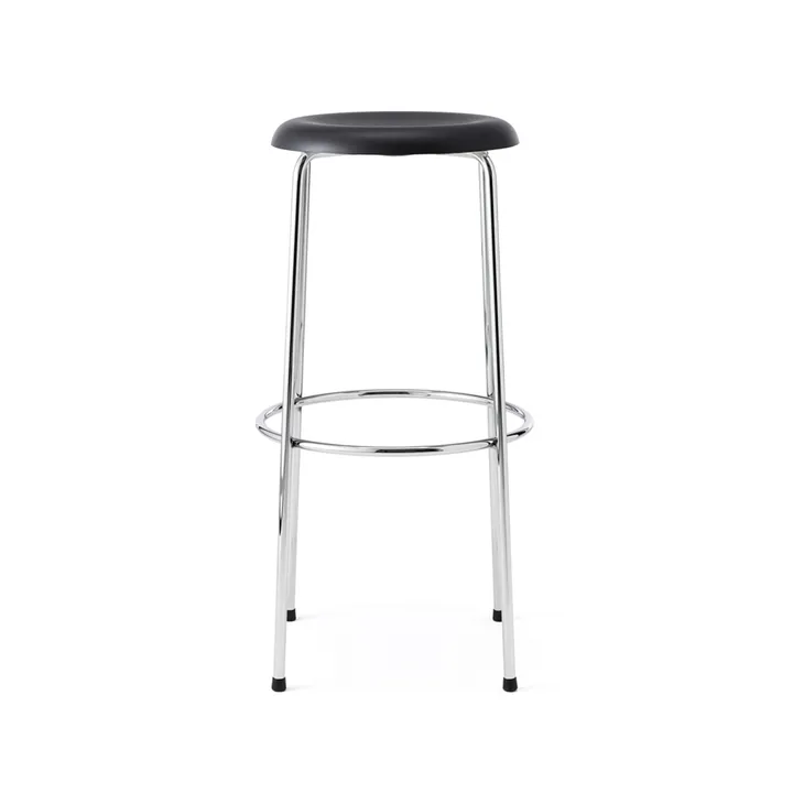 Taburett barpall - Svart-krom, 78 cm - Lammhults