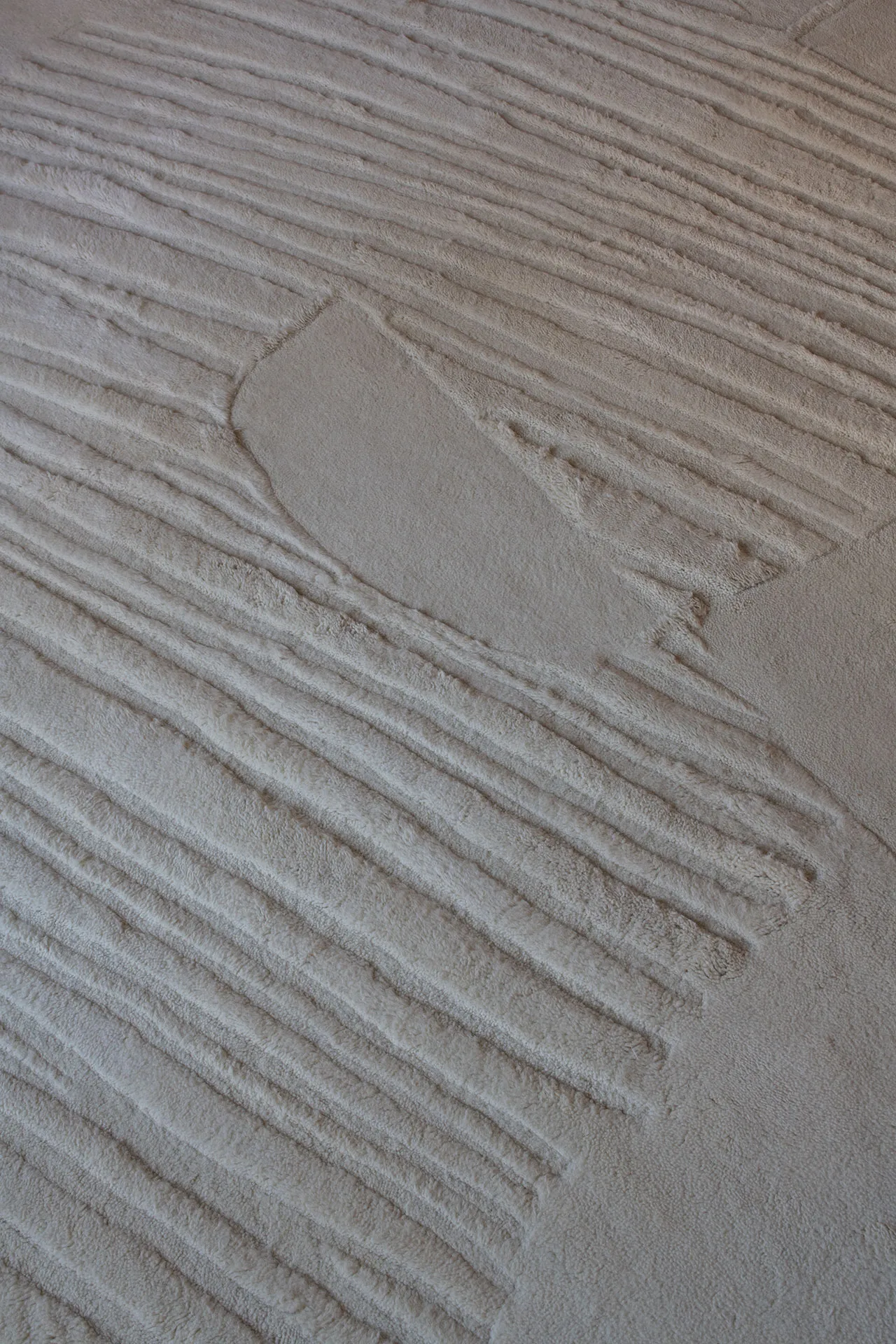 Artisan Guild ullmatta, Bone white 250x350 cm Layered