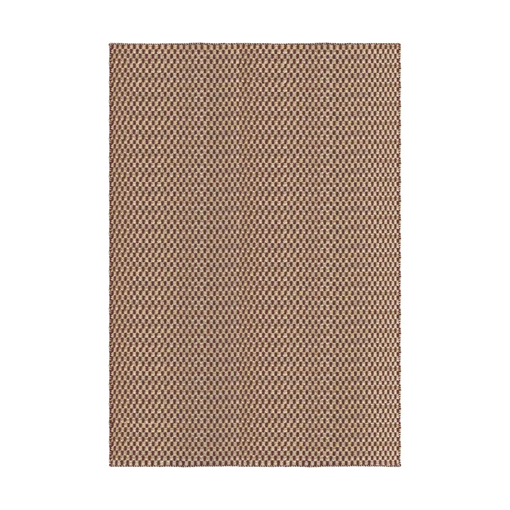 Barley jutematta - Burgundy, 300x400 cm - Layered