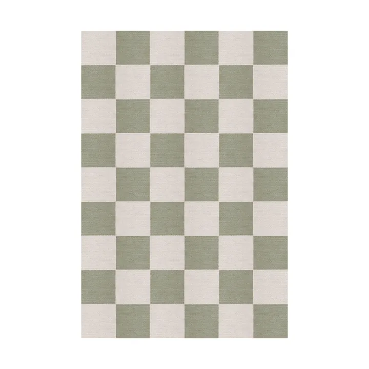 Chess ullmatta - Sage, 180x270 cm - Layered