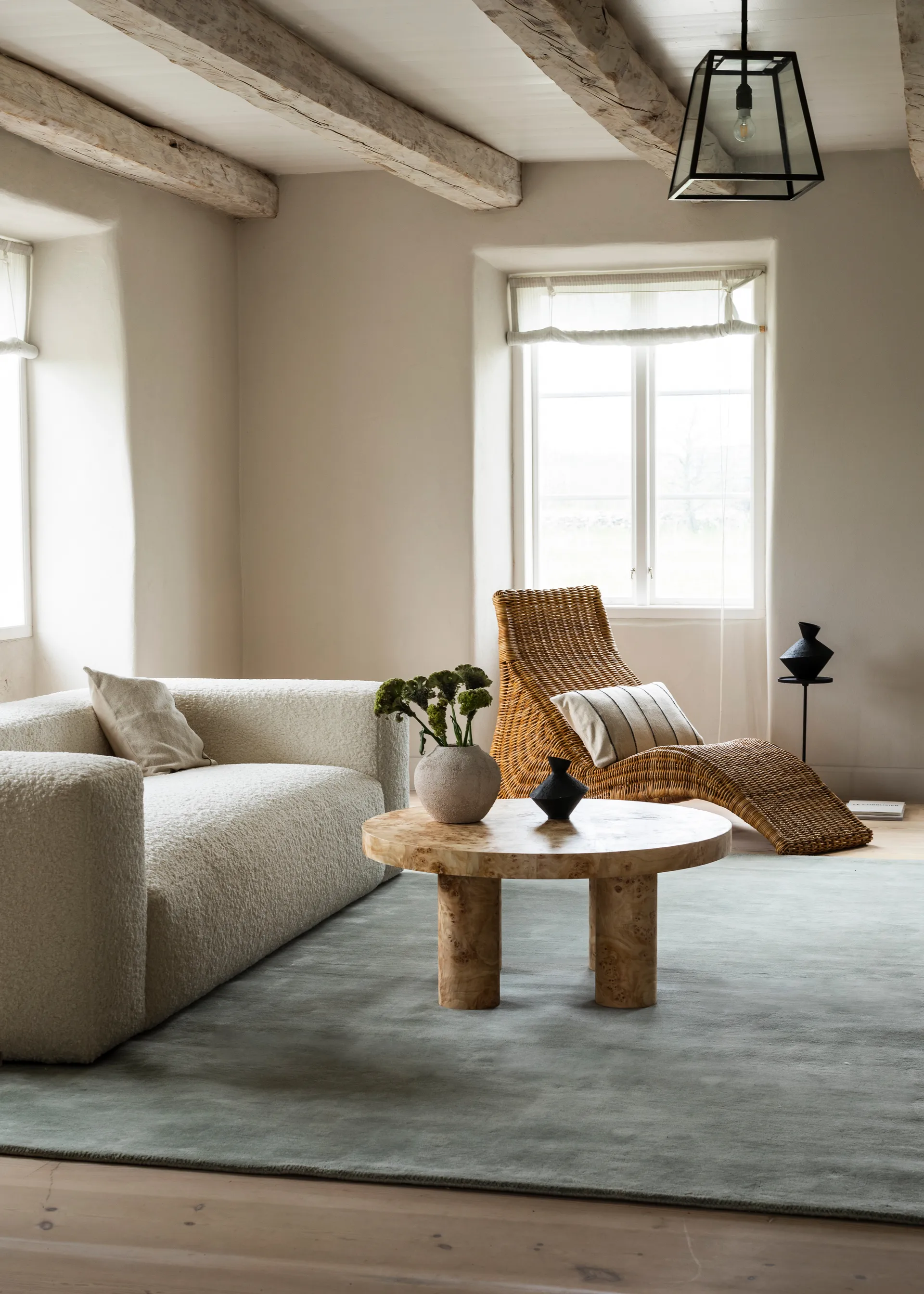 Classic solid ullmatta 300x400 cm, Sage, 300x400 cm Layered