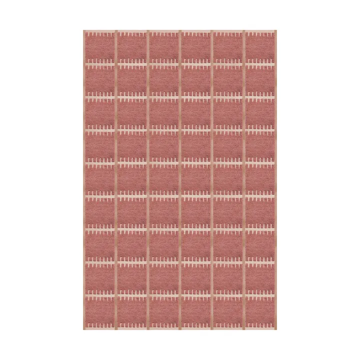 Lilly ullmatta - Claret red, 200x300 cm - Layered