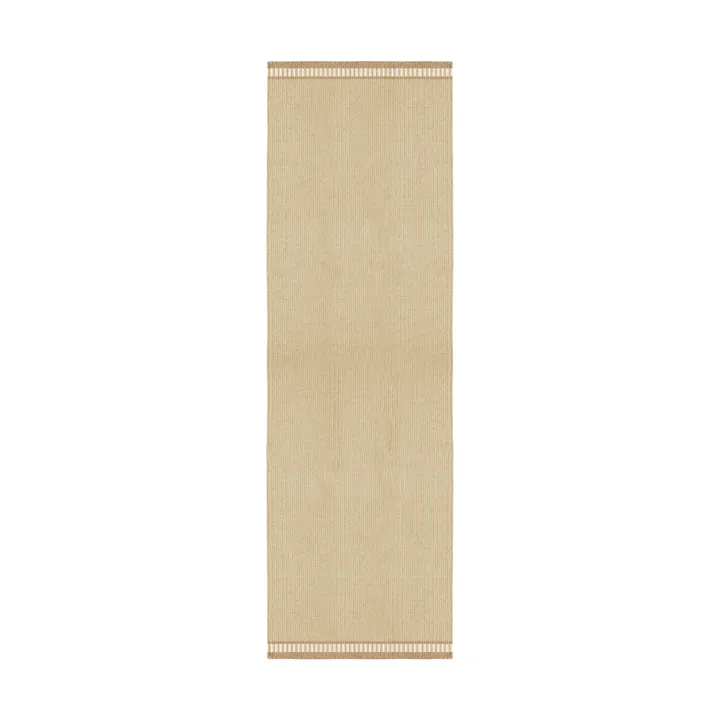 Röllakan Solid ullmatta - Mariegold, 75x240 cm - Layered