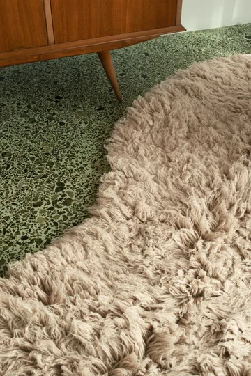 Shaggy matta 300x400 cm - Oatmeal - Layered