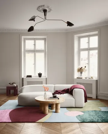 Sleeping Flower ullmatta - 200x300 cm - Layered