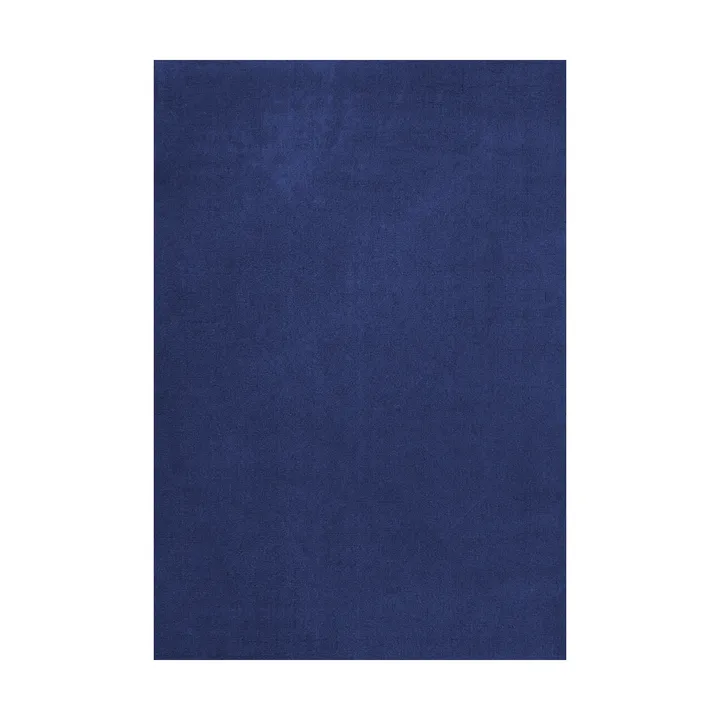 Solid Wool ullmatta - Blue foncé, 180x270 cm - Layered