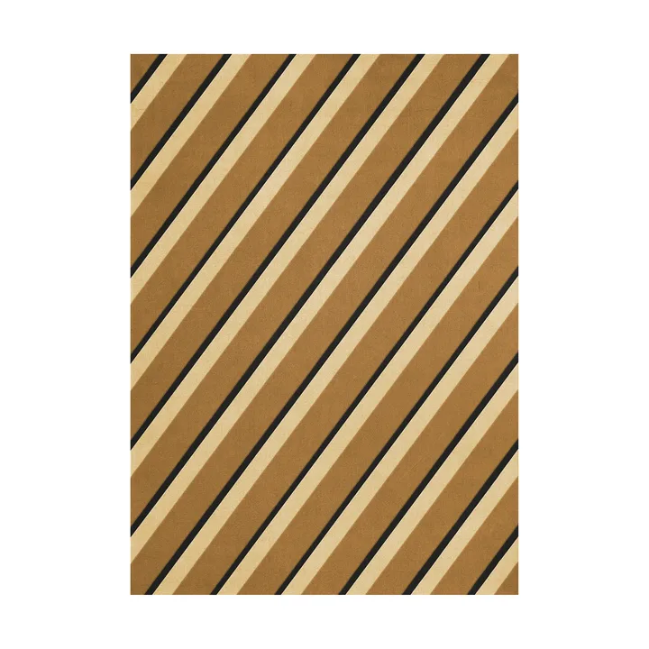 Teklan Diagonal ullmatta - Sand, 200x300 cm - Layered