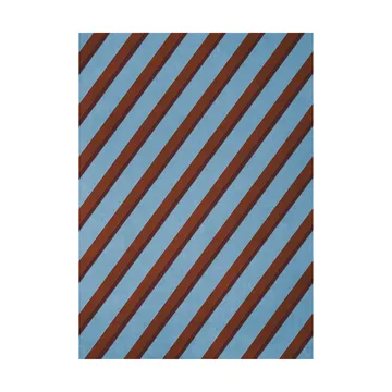 Teklan Diagonal ullmatta - Sky, 250x350 cm - Layered