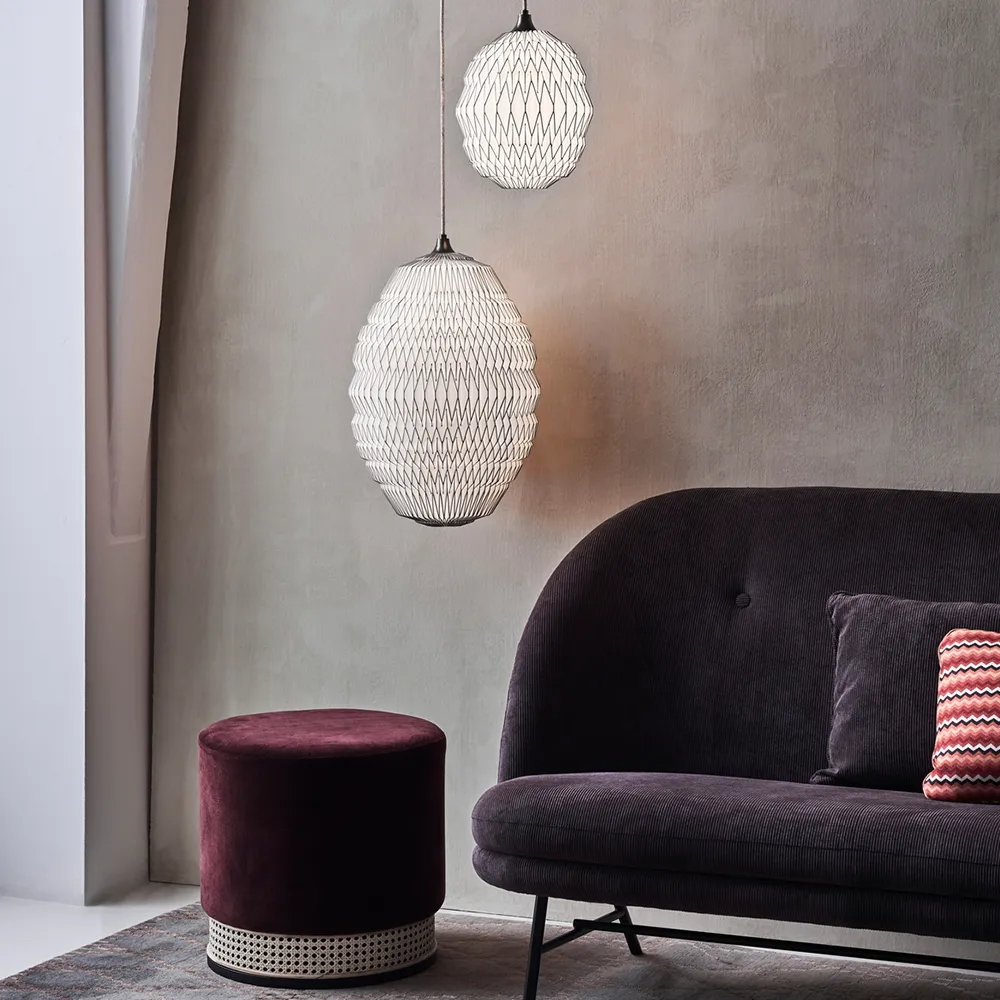Caleo pendel, white, medium Le Klint