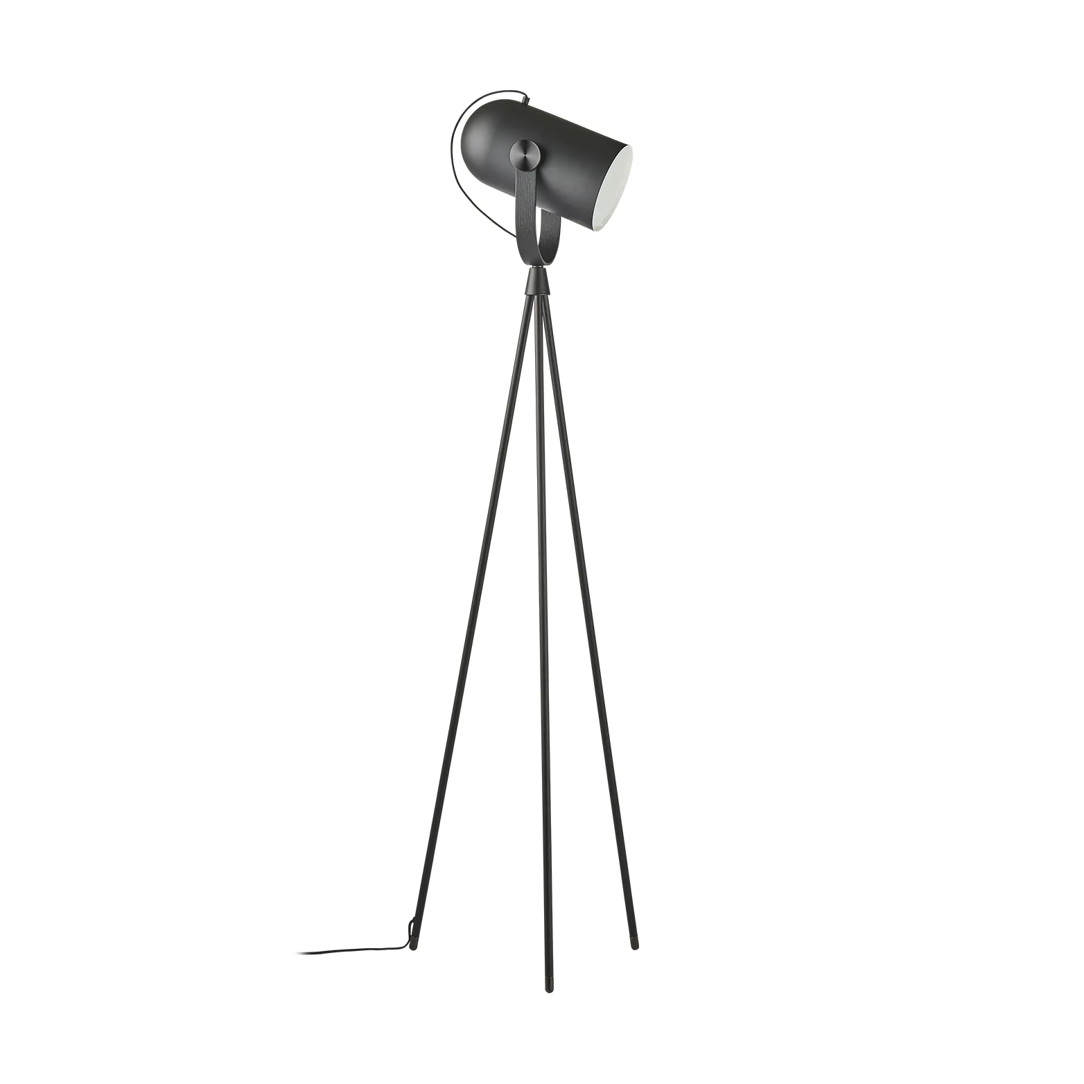 Carronade II golvlampa, Svart-svart ek Le Klint